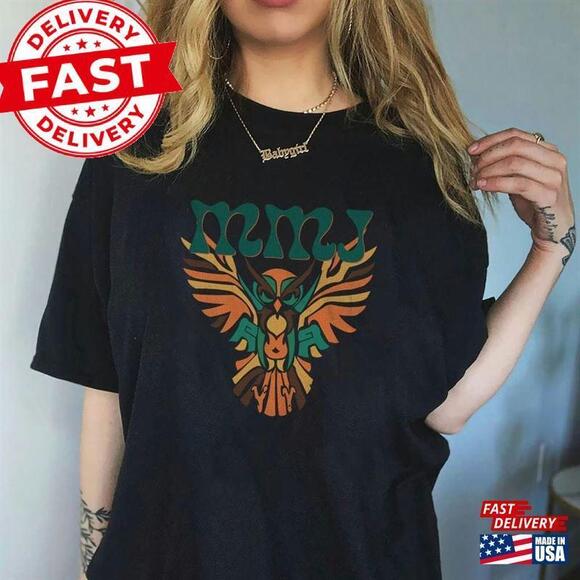 Tops - My Morning Jacket Mmj Owl Stencil T-Shirt Dave Matthews Tour  Dmb